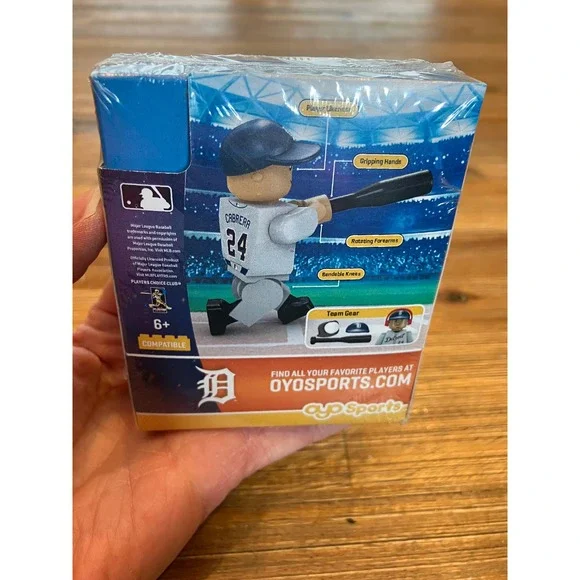 Oyo Sports Miguel Cabrera Detroit Tigers Generation 5 Series 14 Building Set NIB - Picture 2 of 3